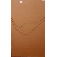 Chinees huis in bos op doek